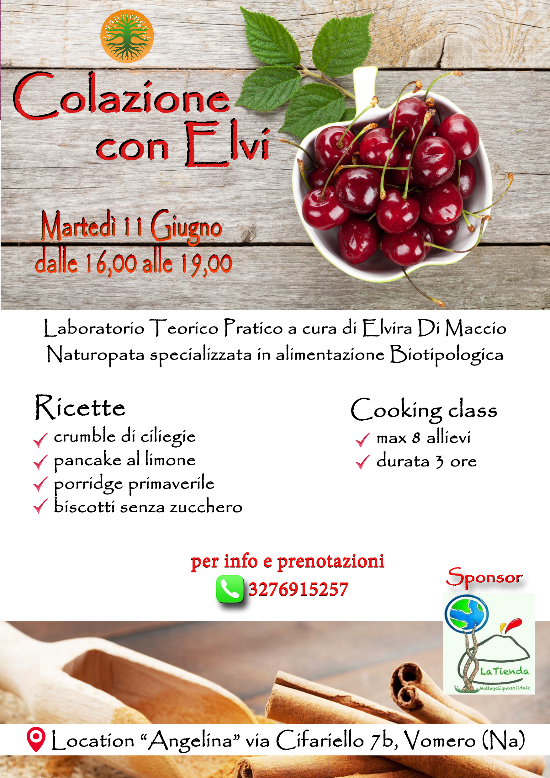 Corso di cucina naturale napoli
